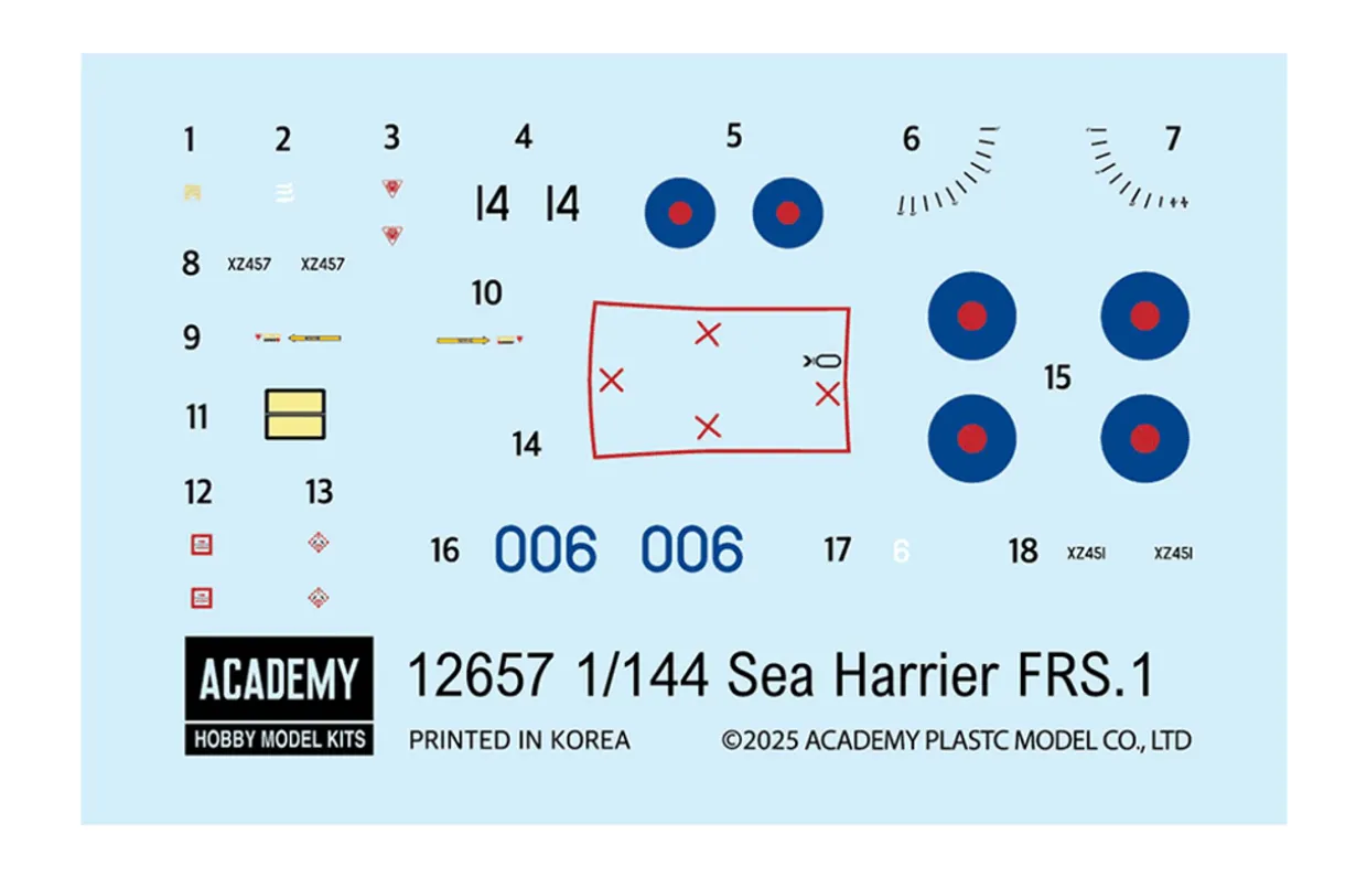 Academy 1/144 BAE Sea Harrier FRS.1