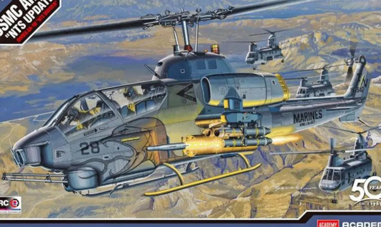 Academy 1/35 Bell AH-1W Super Cobra NTS Update