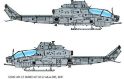 Academy 1/35 Bell AH-1Z USMC Shark Mouth
