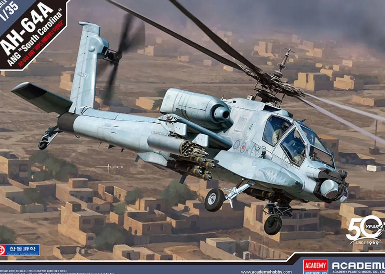 Academy 1/35 Boeing AH-64A ANG South Carolina