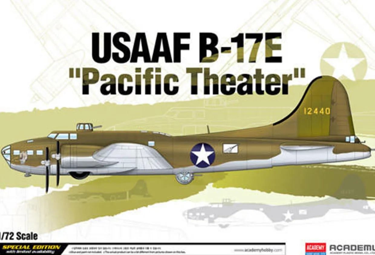 Academy 1/72 Boeing B-17E Flying Fortress USAAF Pacific