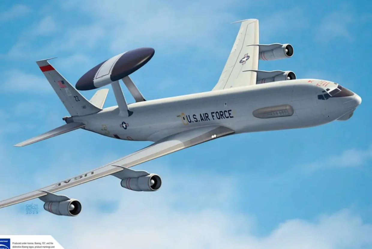 Academy 1/144 Boeing E-3B Sentry