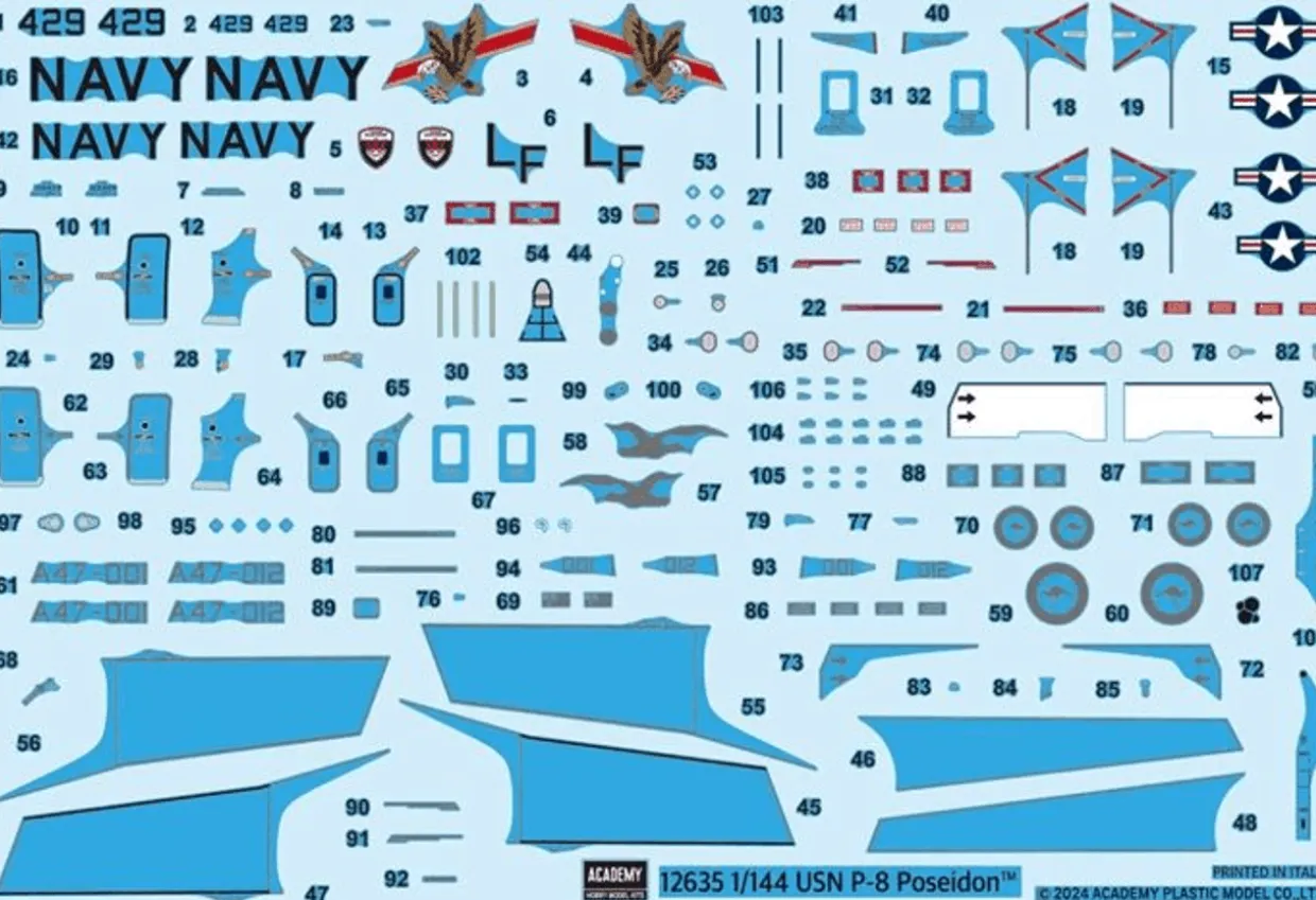 Academy 1/144 Boeing P-8A Poseidon