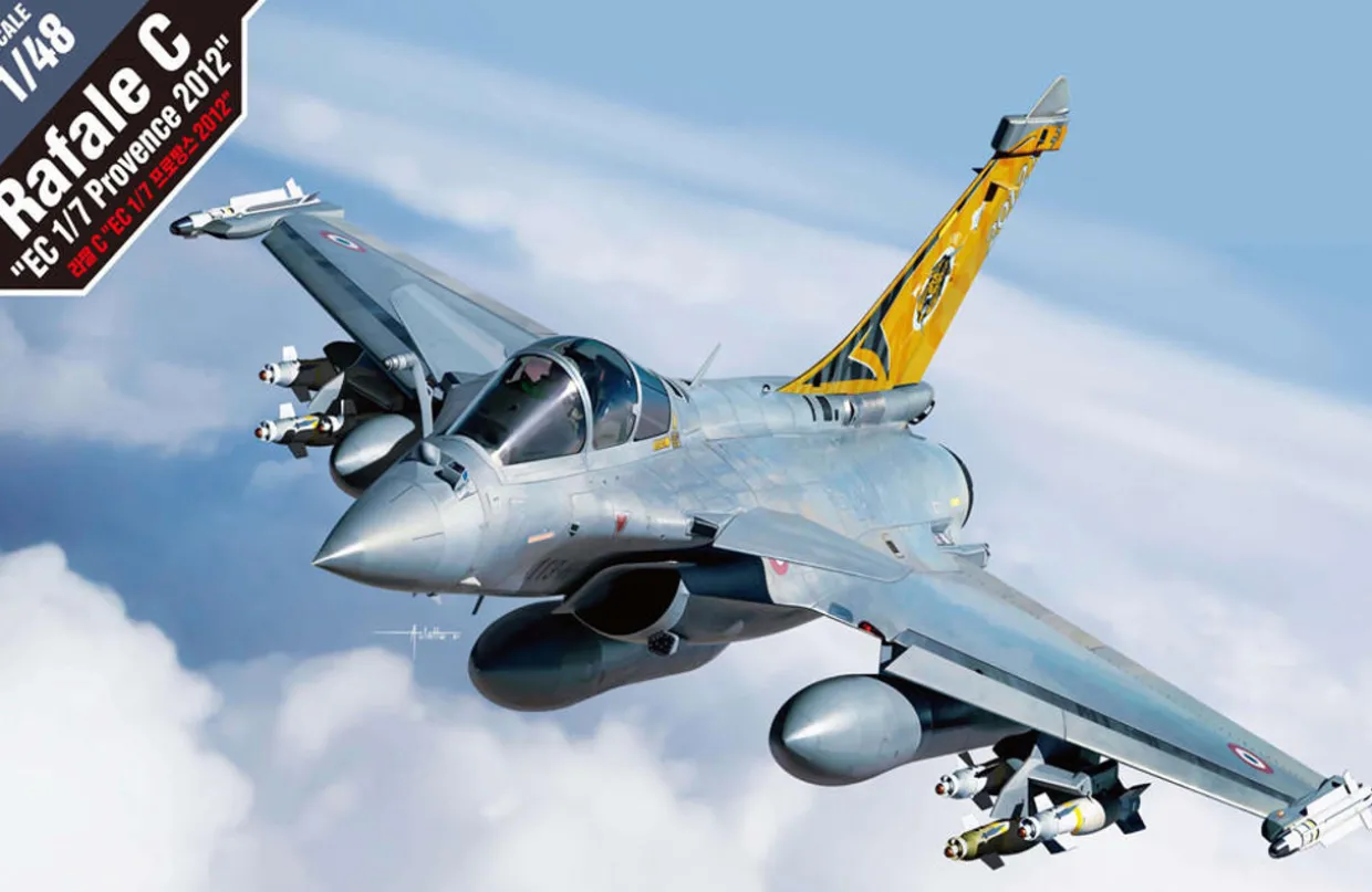 Academy 1/48 Dassault Rafale C EC 1/7 Provence 2012