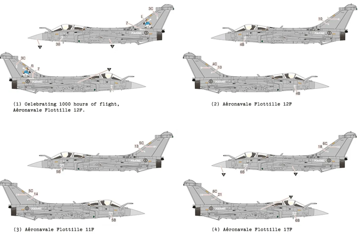 Academy 1/72 Dassault Rafale M - Marine Nationale