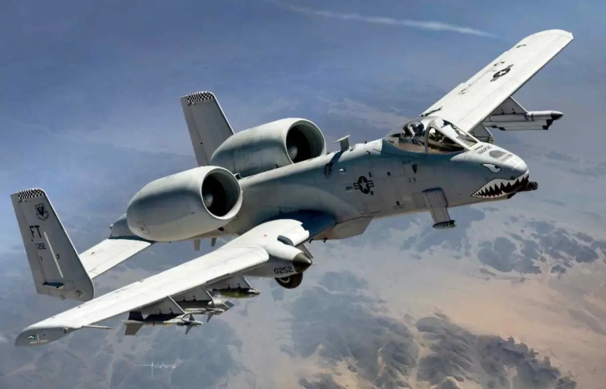 Academy 1/48 Fairchild Republic A-10C Thunderbolt II 75th FS Flying Tigers