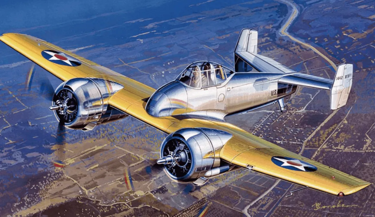 Academy 1/48 Grumman XF5F Skyrocket