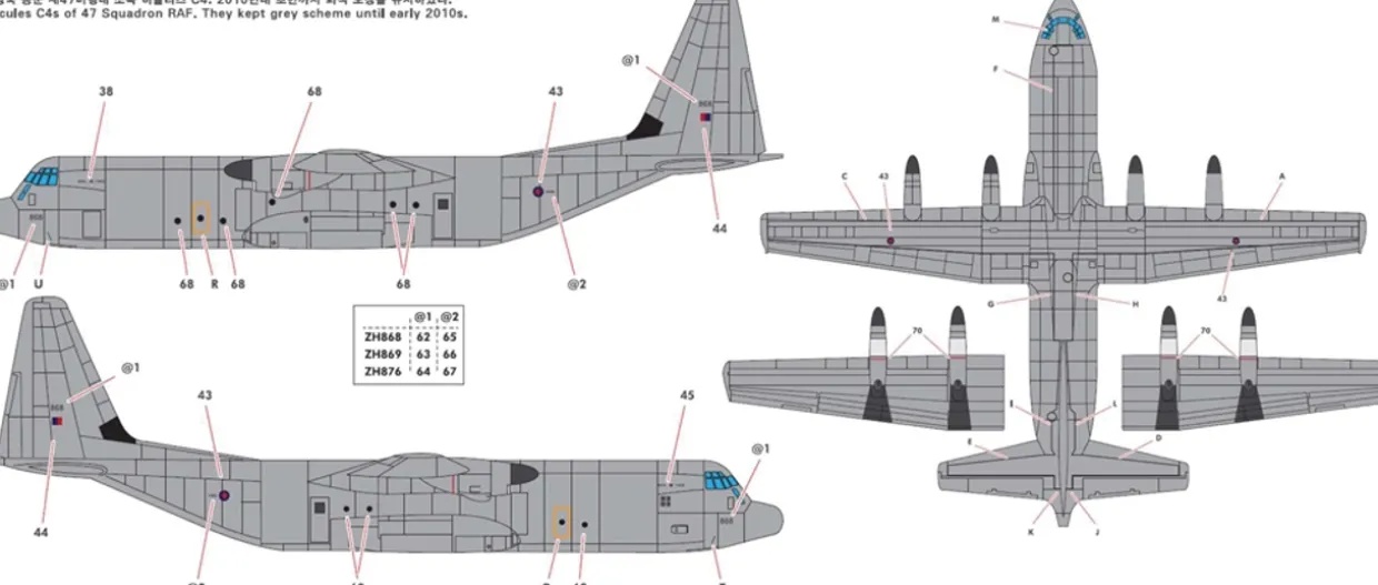 Academy 1/144 Lockheed Martin C-130J-30 Super Hercules