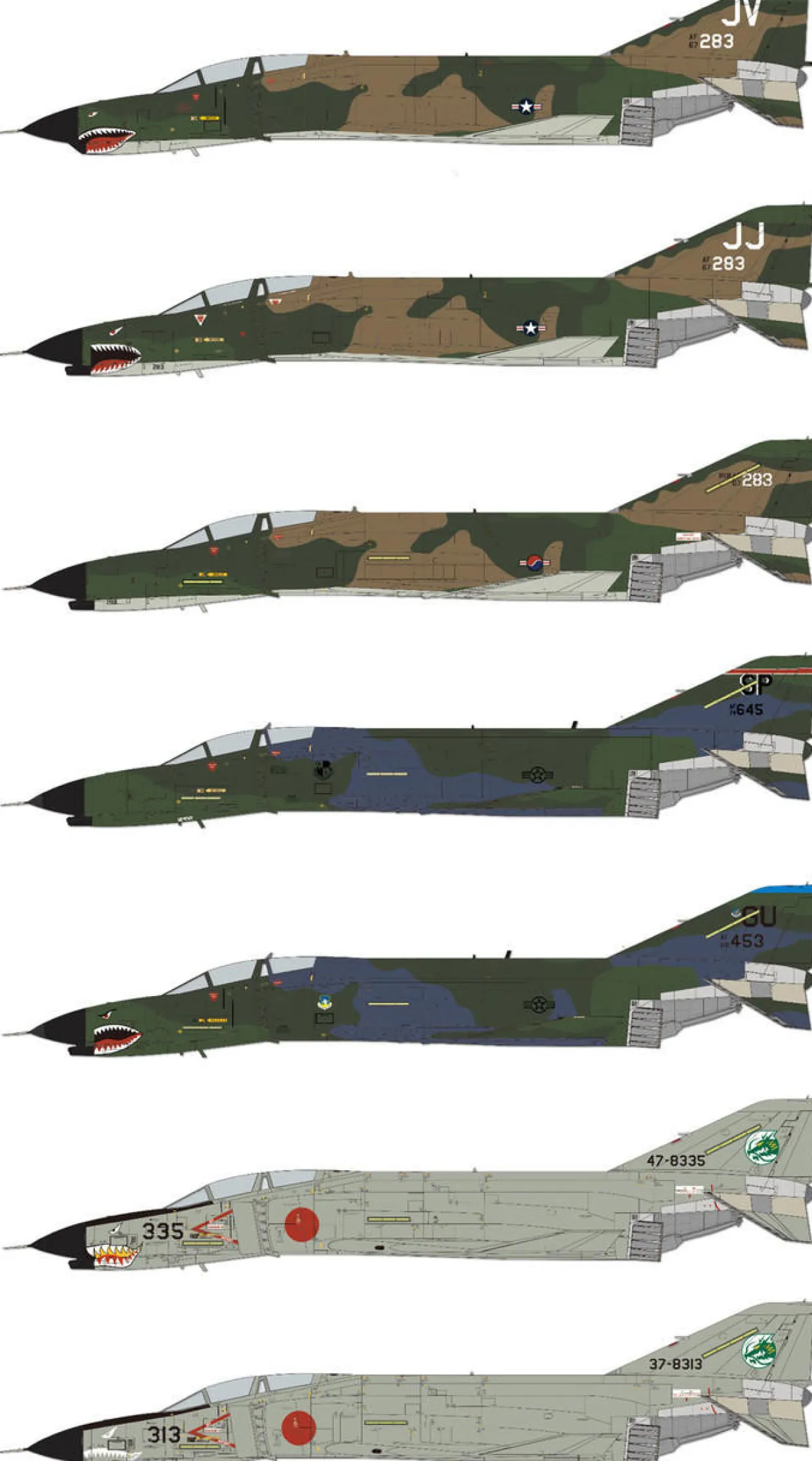 Academy 1/32 McDonnell Douglas F-4E Phantom USAF Vietnam War