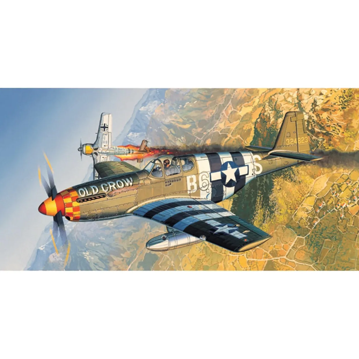 Academy 1/72 North American P-51B Mustang