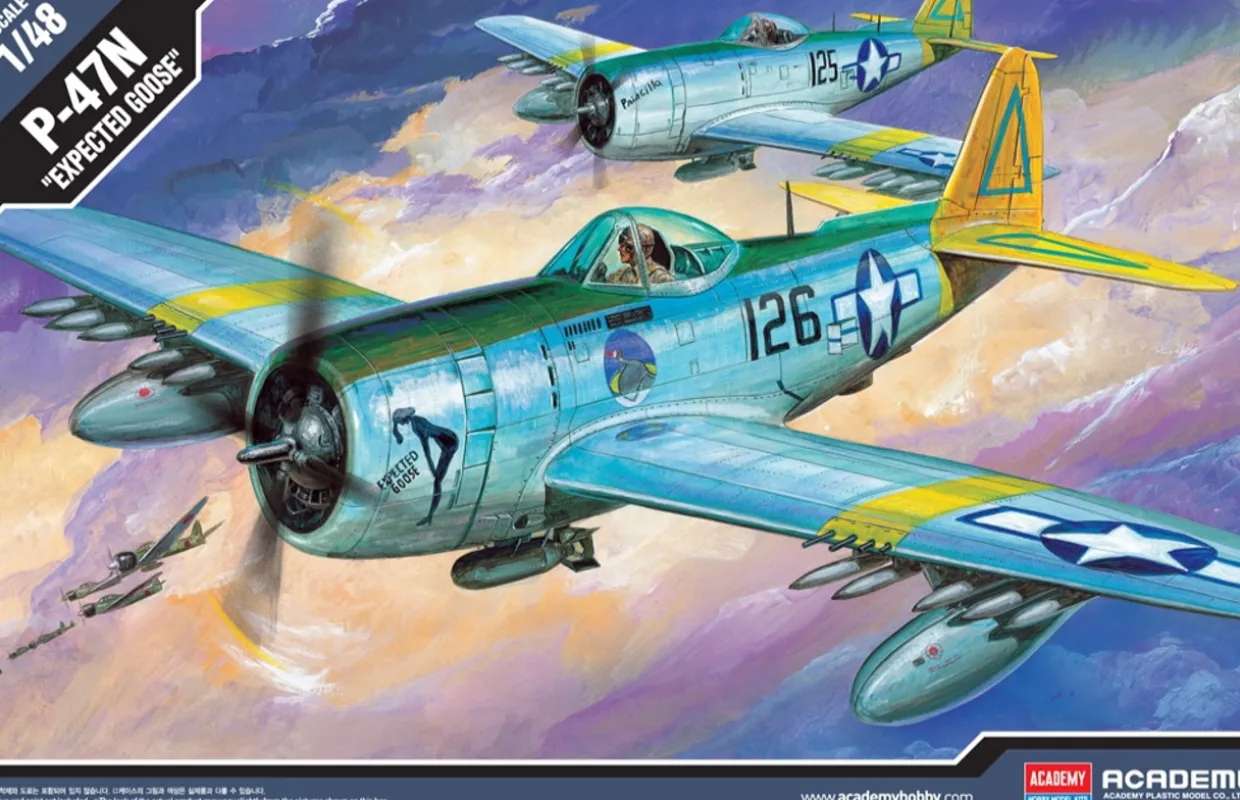 Academy 1/48 Republic P-47N Thunderbolt Expected Goose