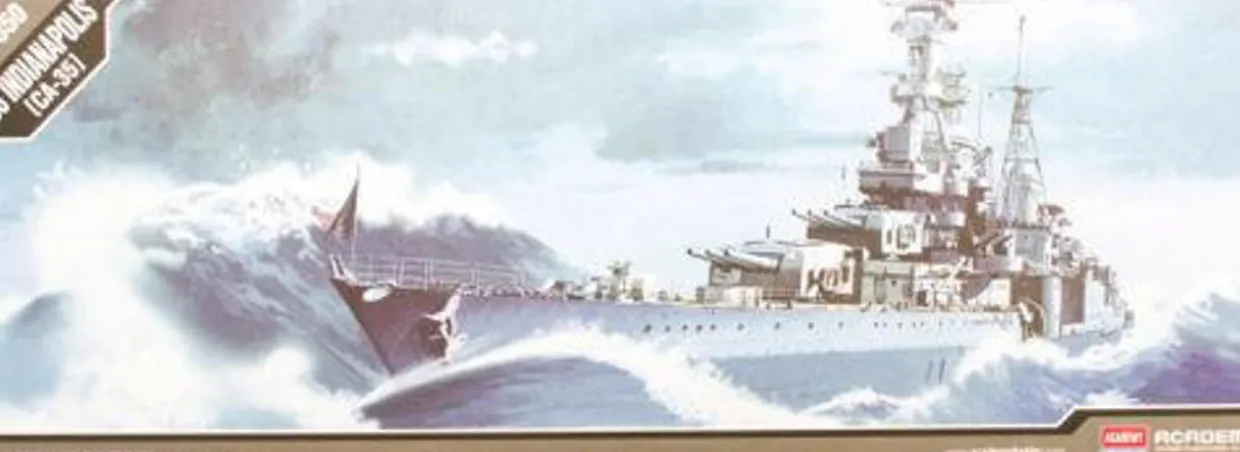 Academy 1/350 USS Indianapolis CA-35