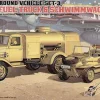 Academy 1/72 WWII Ground Vehicle Set 3 - German Fuel Truck and Schwimmwagen