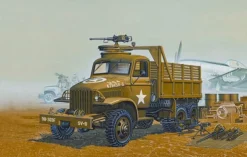 Academy 1/72 WWII Ground Vehicle Set 2 - US 2.5 ton 6x6 Cargo Truck & Accessories