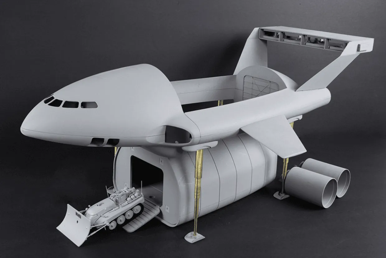 Adventures In Plastic 1/144 Thunderbird 2 with Firefly