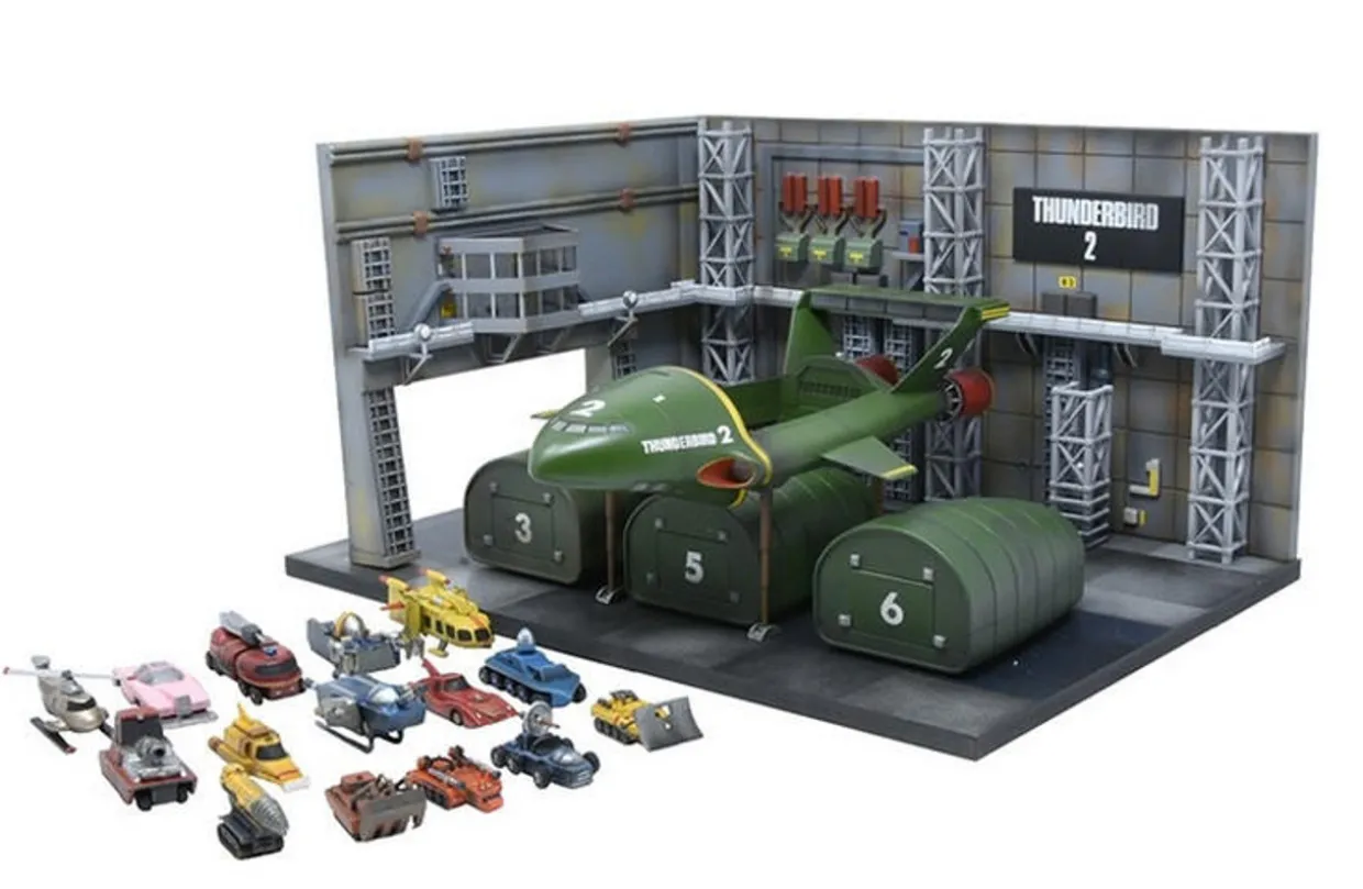 Adventures In Plastic 1/350 Thunderbird 2 Launch Bay Model Kit