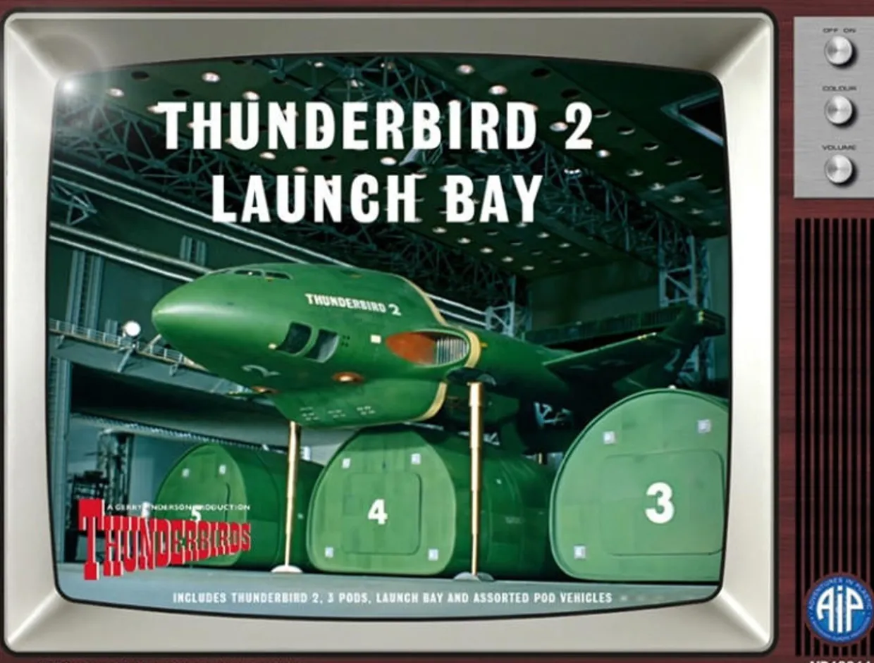 Adventures In Plastic 1/350 Thunderbird 2 Launch Bay Model Kit