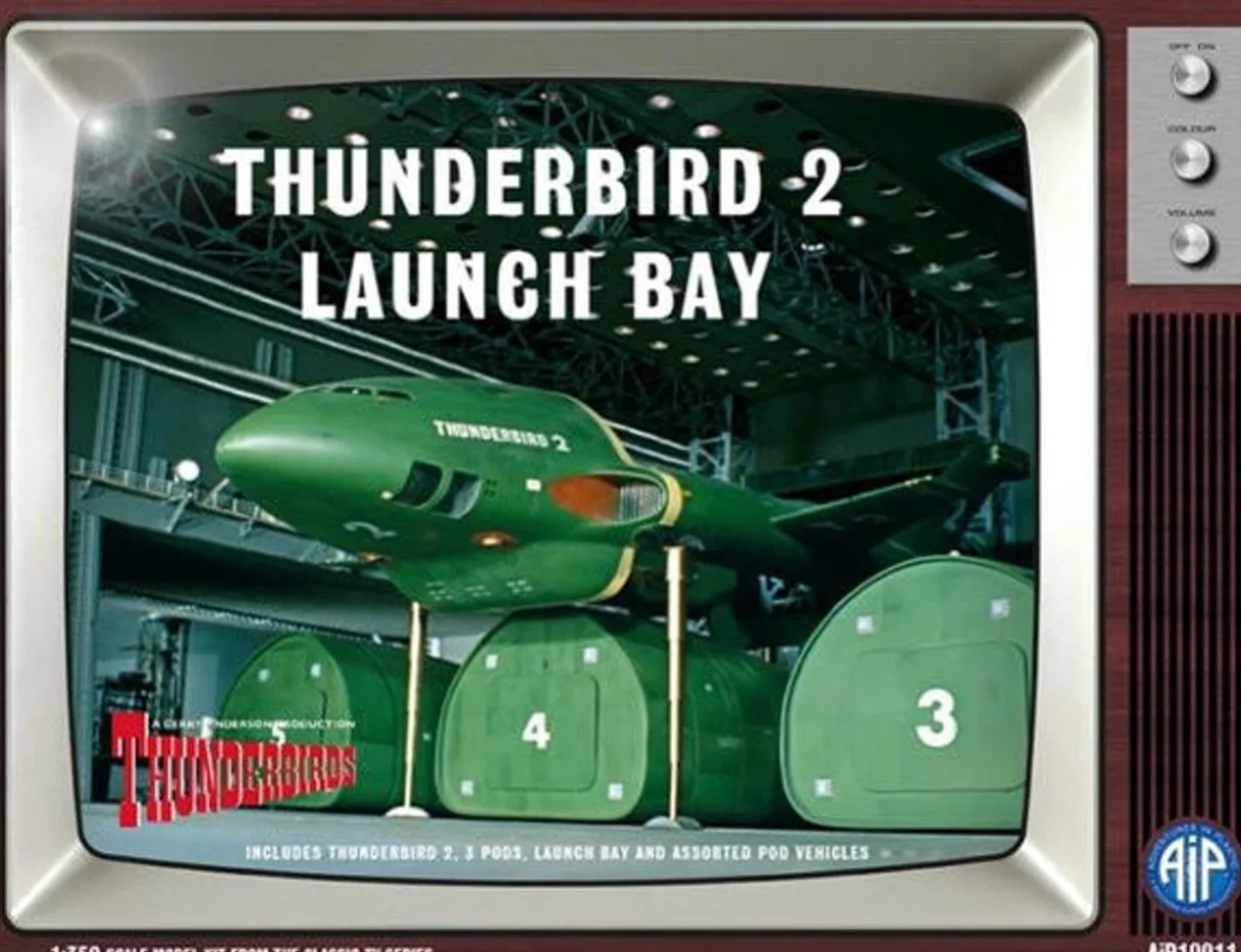 Adventures In Plastic 1/350 Thunderbird 2 Launch Bay Model Kit