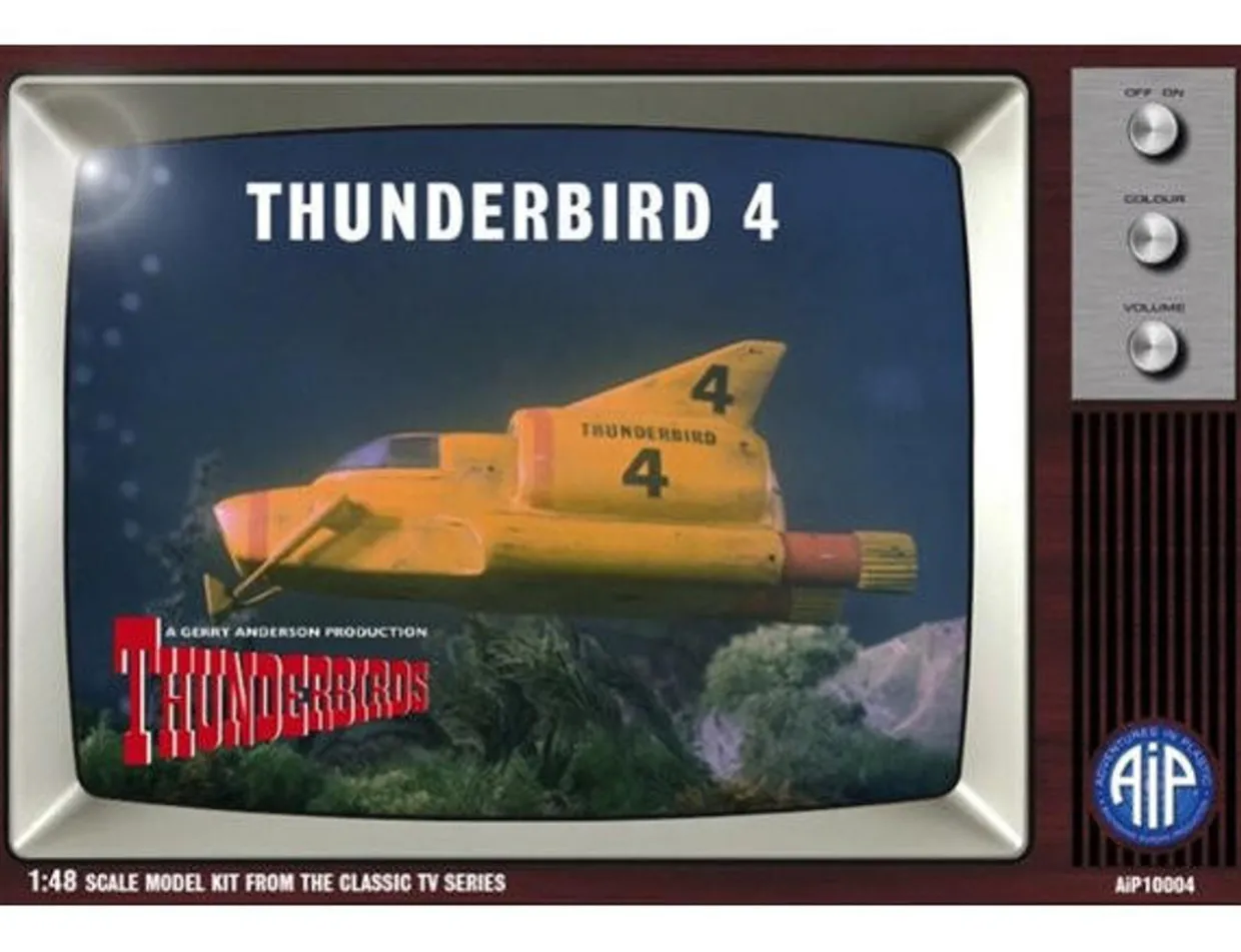 Adventures In Plastic 1/48 Thunderbird 4 Model Kit