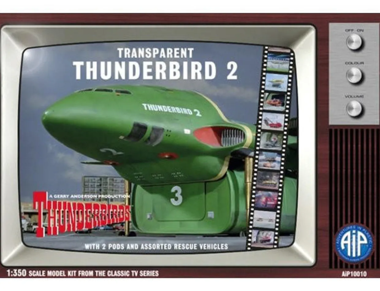 Adventures In Plastic 1/350 Transparent Thunderbird 2 Model Kit