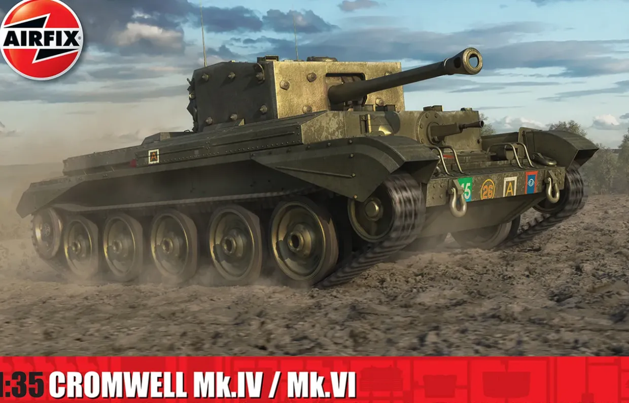 Airfix 1/35 A27M Cruiser Tank Mk.VIII Cromwell Mk.IV/Mk.VI