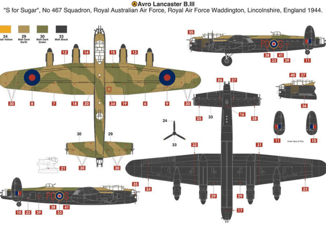 Airfix 1/72 Avro Lancaster B.III