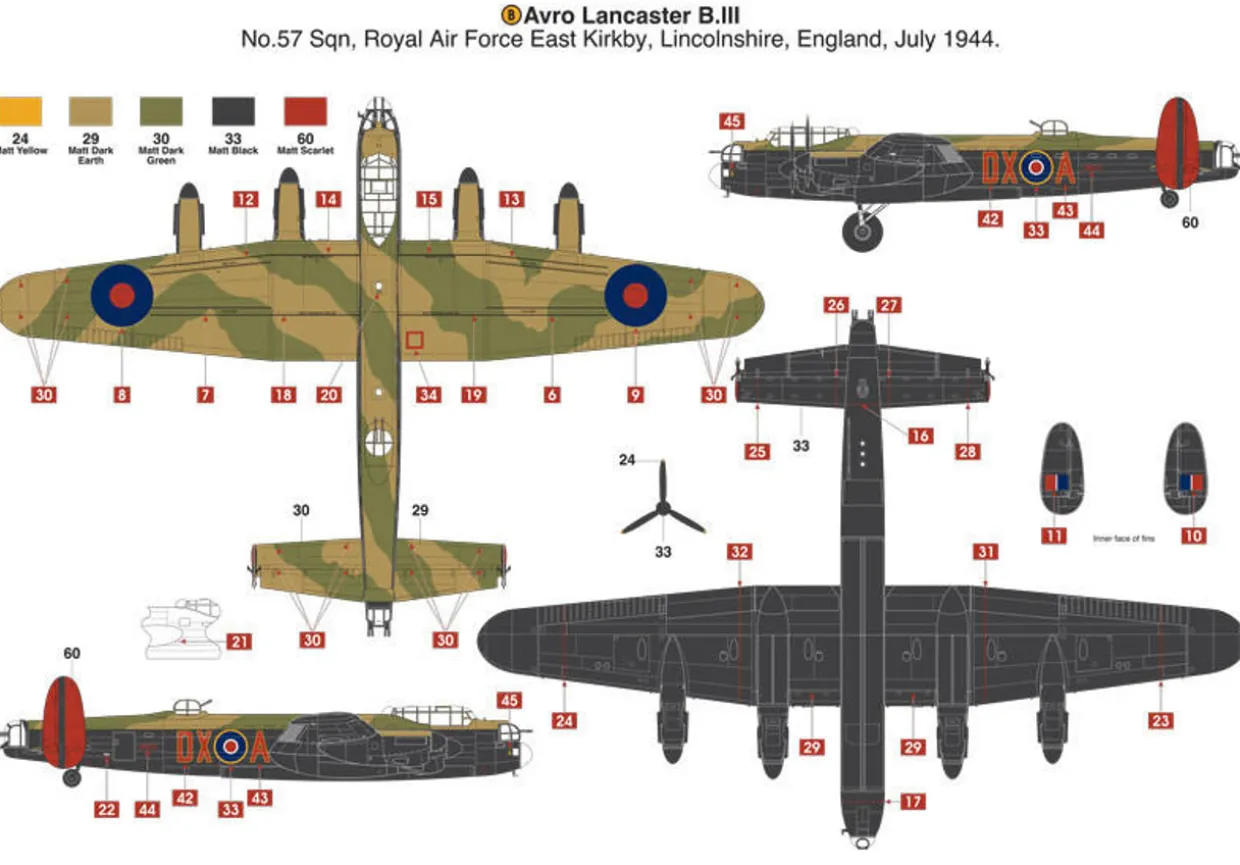 Airfix 1/72 Avro Lancaster B.III