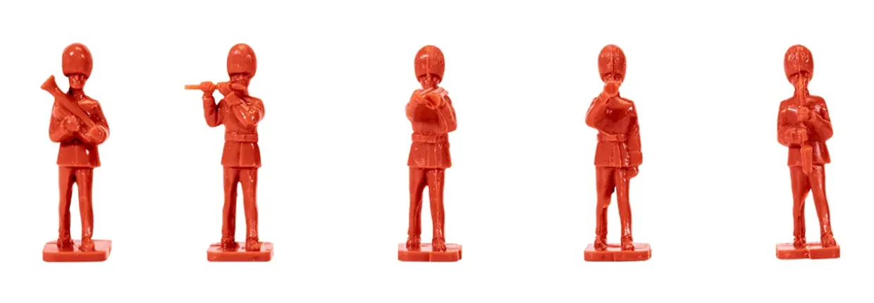 Airfix 1/76 British Army Guards Colour Party Figure Set