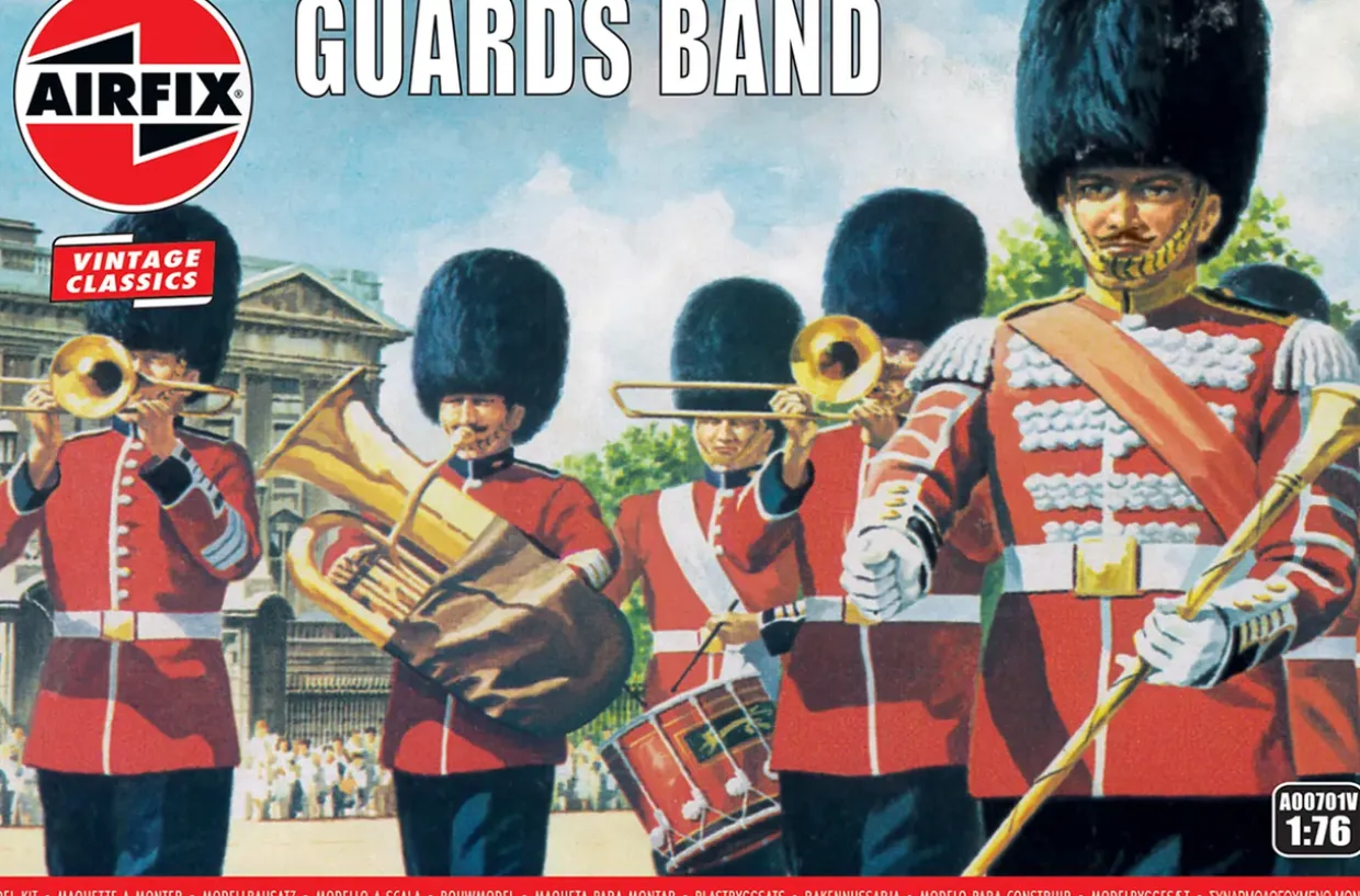 Airfix 1/76 British Army Guards Band Figure Set