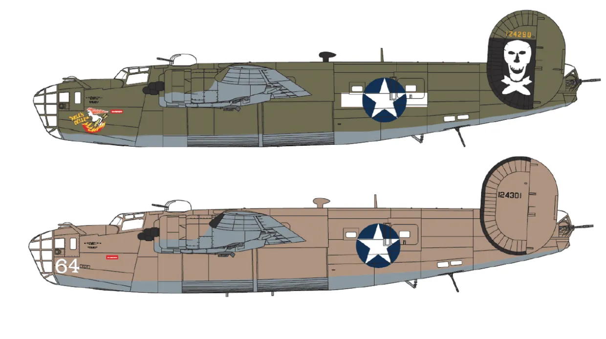 Airfix 1/72 Consolidated B-24D Liberator