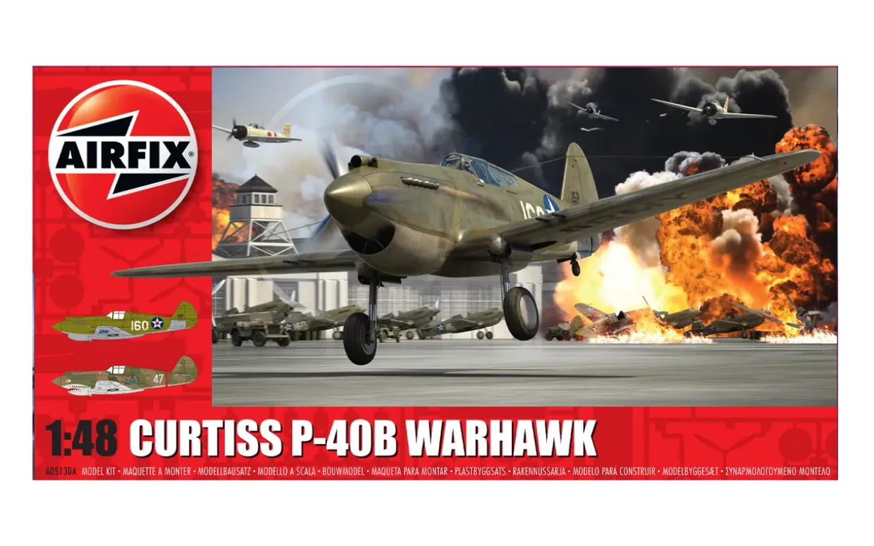 Airfix 1/48 Curtiss P-40B Warhawk