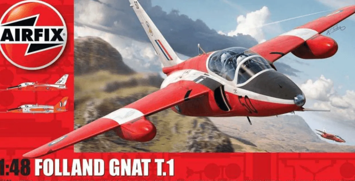 Airfix 1/48 Folland Gnat T.1