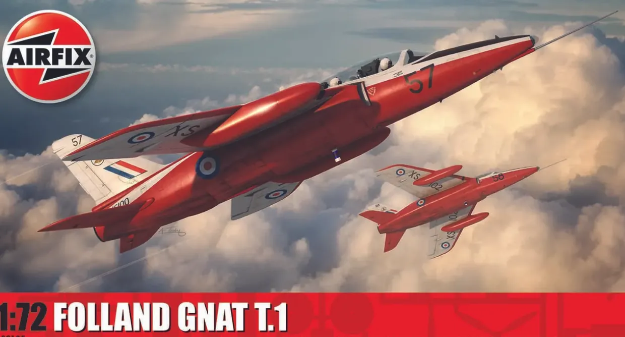 Airfix 1/72 Folland Gnat T.1 Model Kit