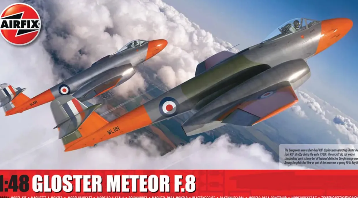 Airfix 1/48 Gloster Meteor F.8 Model Kit