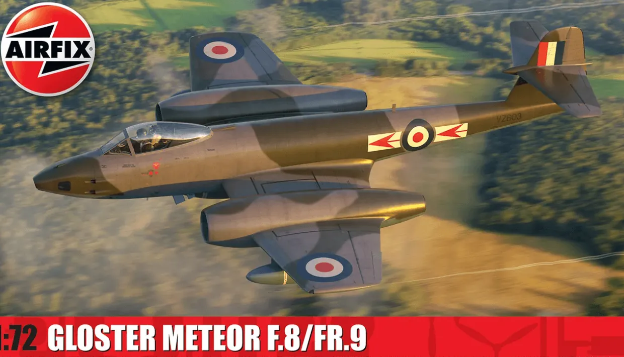 Airfix 1/72 Gloster Meteor F.8/FR.9