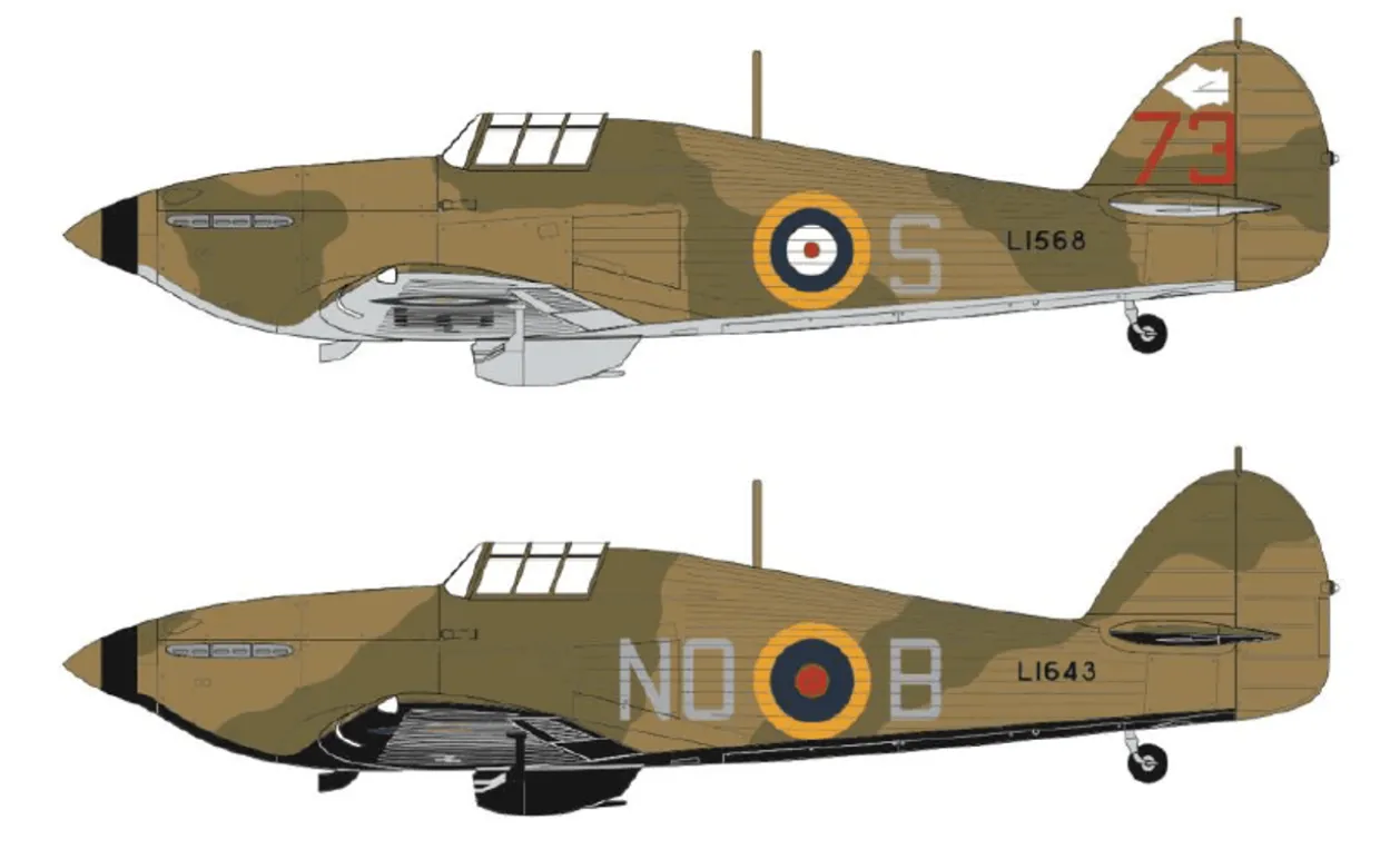 Airfix 1/72 Hawker Hurricane Mk.I