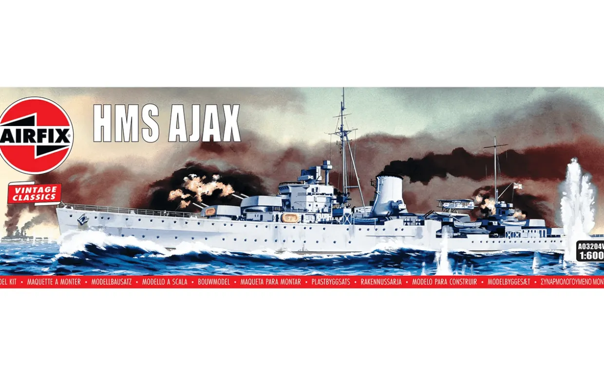 Airfix 1/600 HMS Ajax