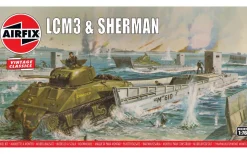 Airfix 1/76 LCM3 & Sherman Tank