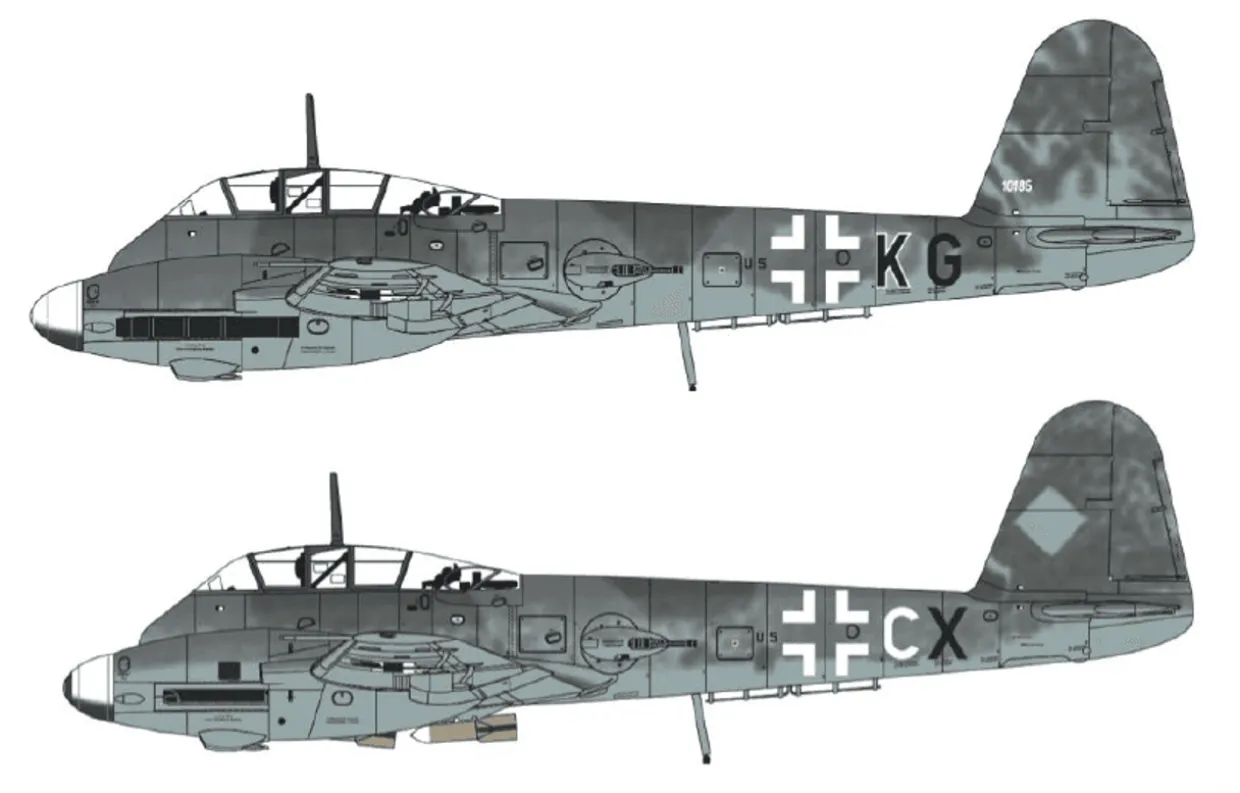Airfix 1/72 Messerschmitt Me 410A-1