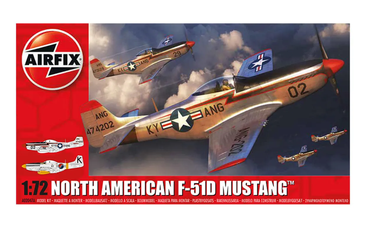 Airfix 1/72 North American F-51D Mustang