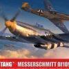 Airfix 1/72 North American P-51D Mustang vs Messerschmitt Bf 109F-4 Starter Set