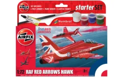 Airfix 1/72 Red Arrows BAE Hawk Gift Set