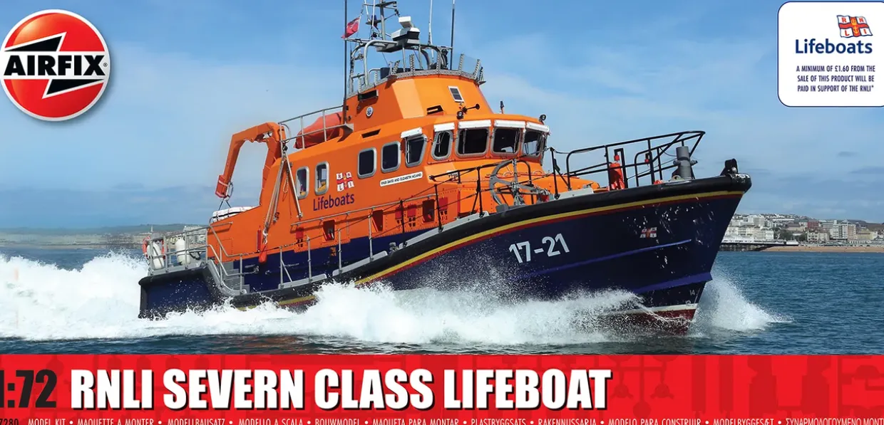 Airfix 1/72 RNLI Severn Class Lifeboat