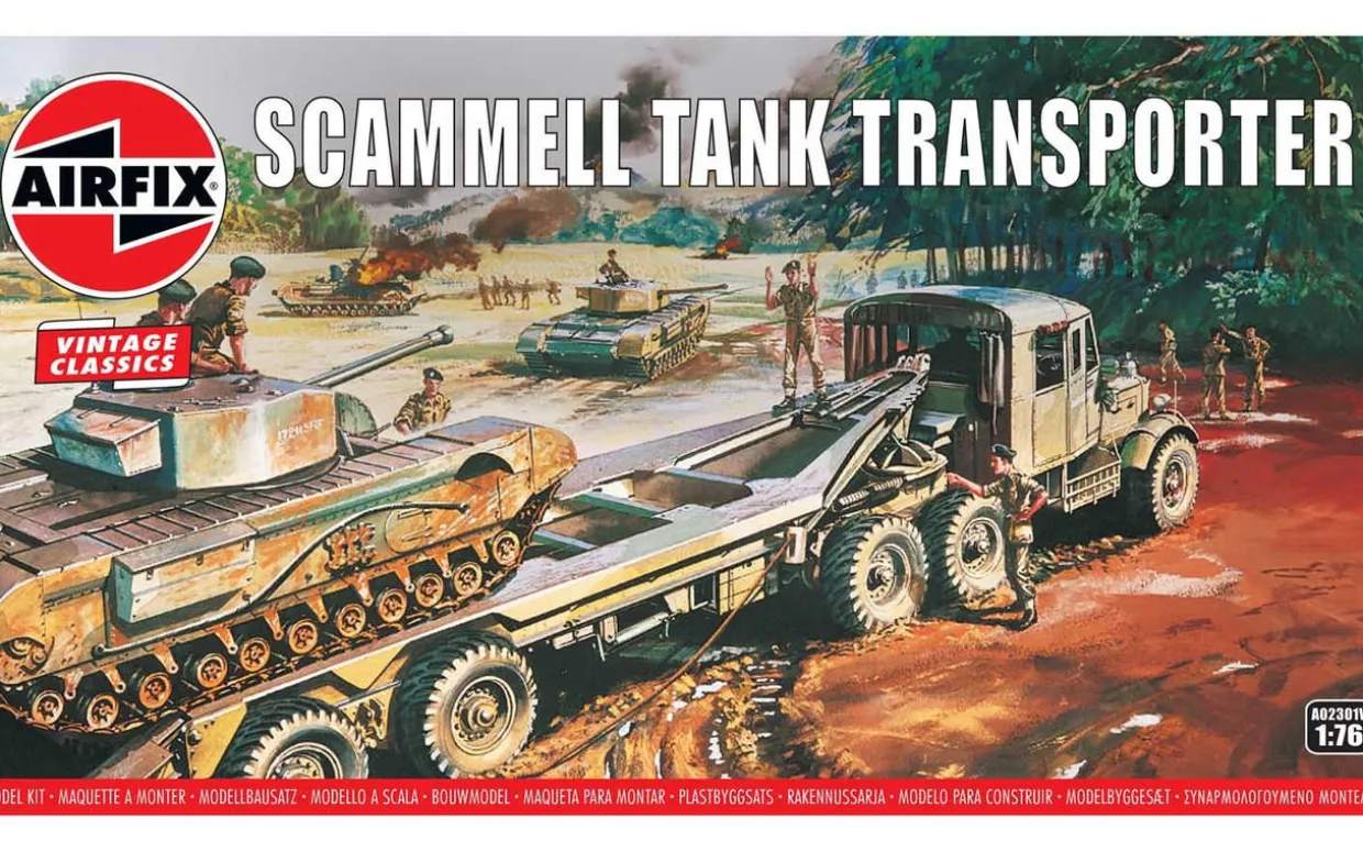 Airfix 1/76 Scammel Tank Transporter