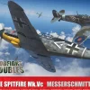 Airfix 1/72 Supermarine Spitfire Mk.Vc & Messerschmitt bf 109F-4 Starter Set