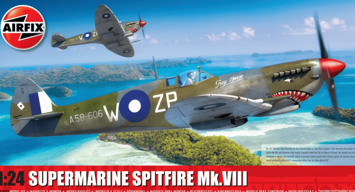 Airfix 1/24 Supermarine Spitfire Mk.VIII