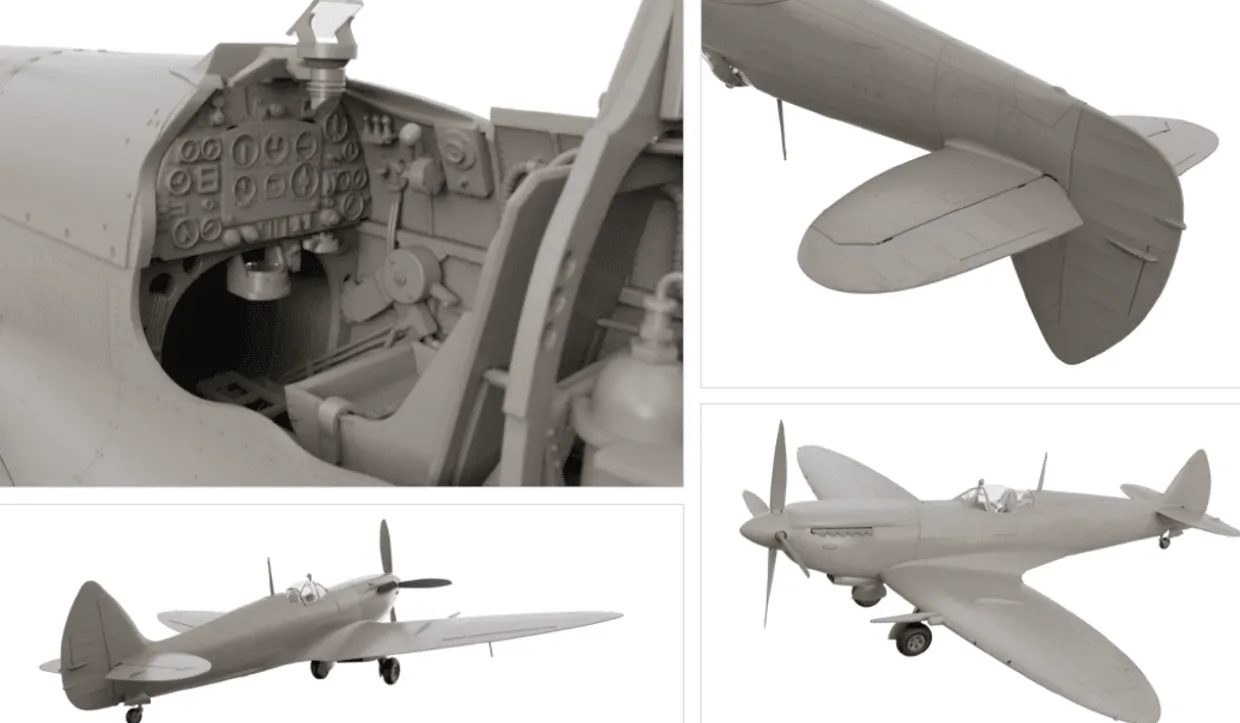 Airfix 1/24 Supermarine Spitfire Mk.VIII