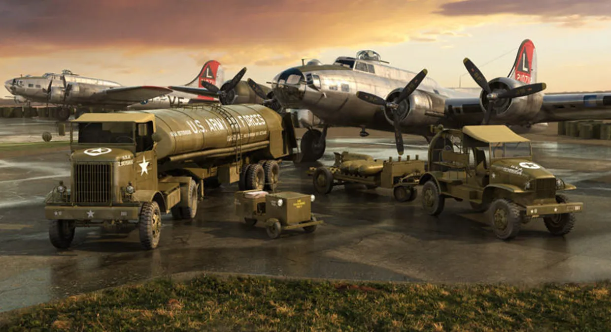 Airfix 1/72 USAAF Bomber Re-supply Set