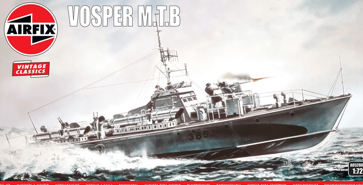 Airfix 1/72 Vosper Motor Torpedo Boat