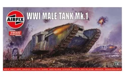 Airfix 1/76 WWI Male Tank